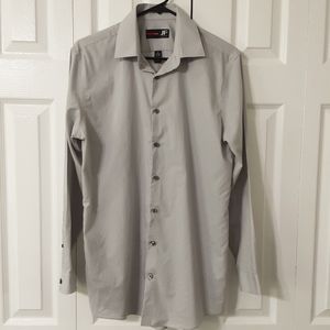 J. Ferrar Slim Long Sleeve Button Down Shirt